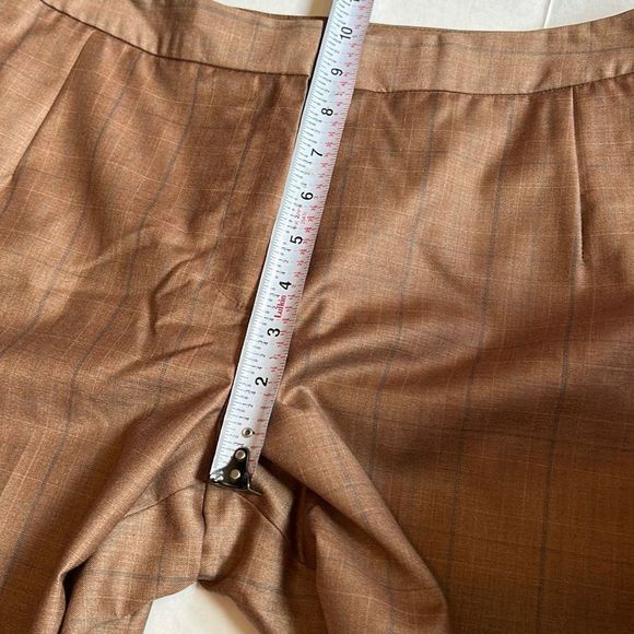 Tailor B. Moss Plaid Lined Trousers Slacks Dress Pants - Picture 5 of 15